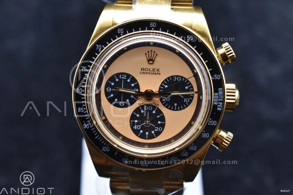 Best Dial YG YG 832 A on Edition YG Youthful Daytona Bracelet Black ADGF 0724